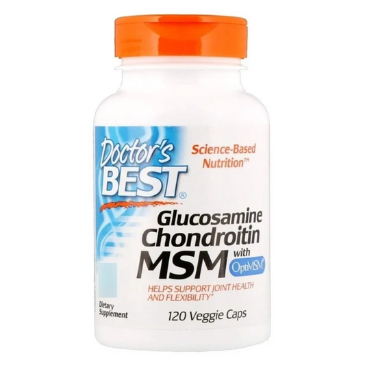 Doctor's Best Glucosamine Chondroitin Msm Articulaciones 120 caps