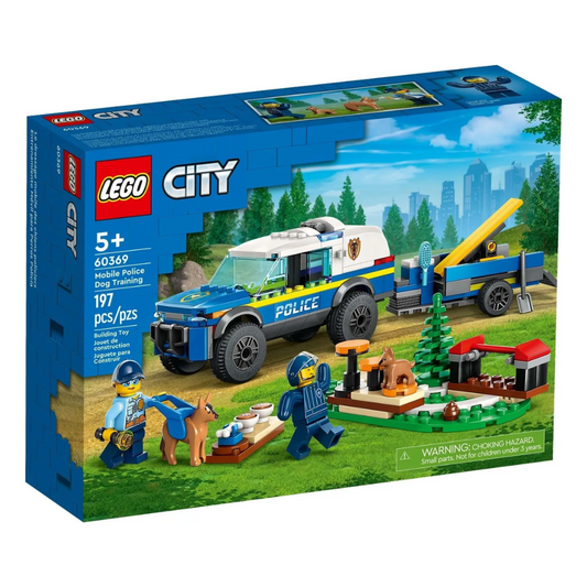 Lego City 60369 Entrenamiento Móvil Para Perros Policía