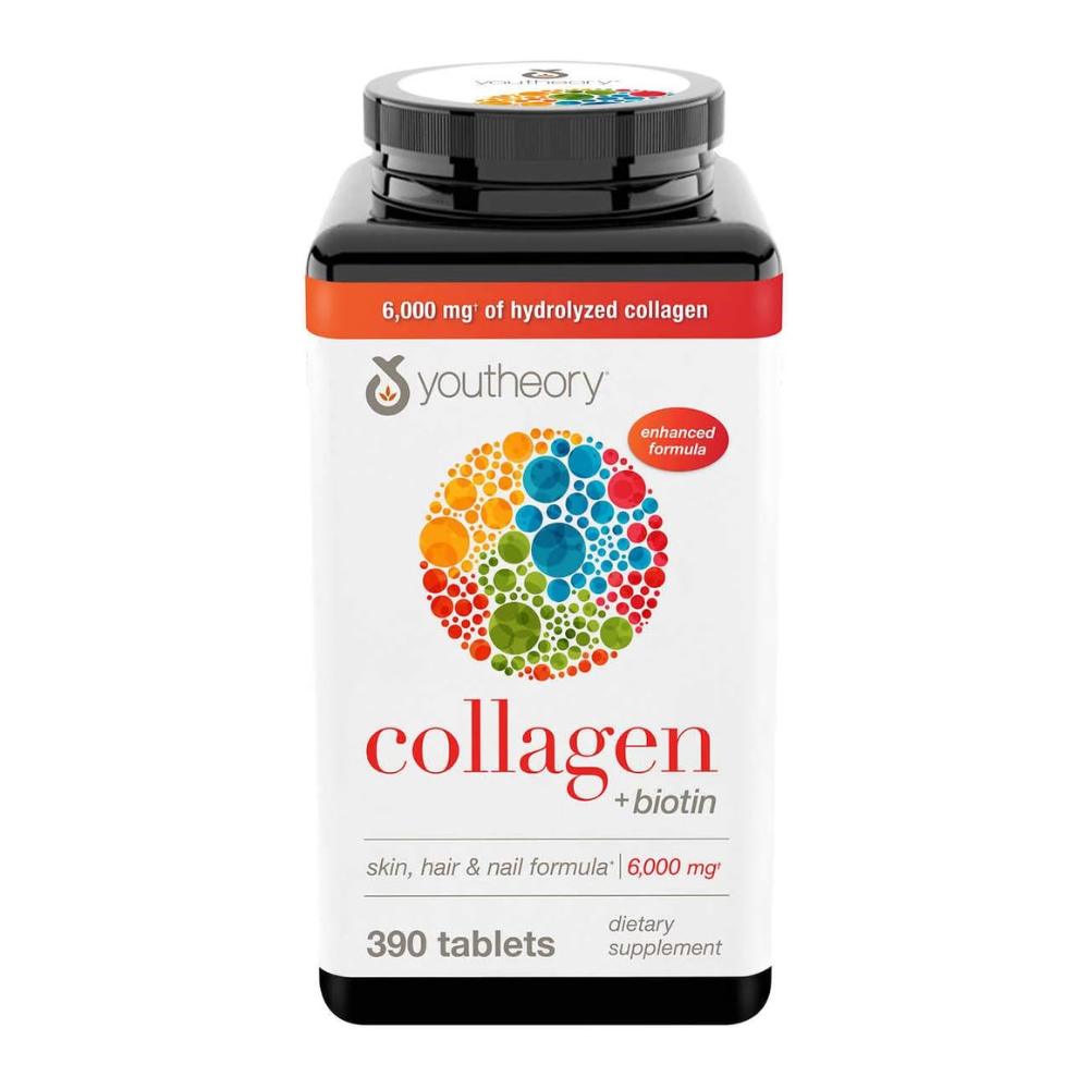 Colágeno + Biotina 390 tb Youtheory