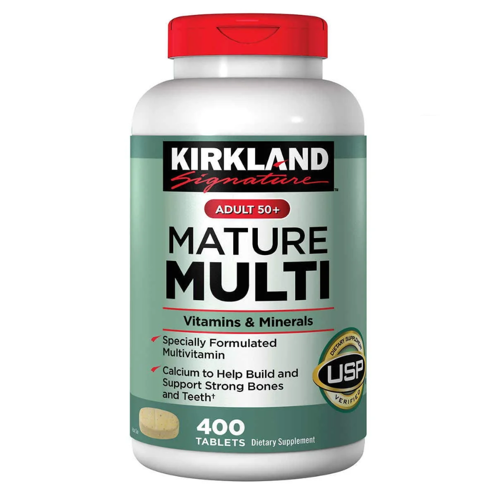 Kirkland Mature Multi 50+ 400 Tabletas