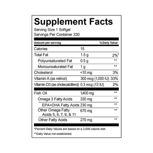 Omega 3 Fish Oil Kirkland 230s Sin Sabor
