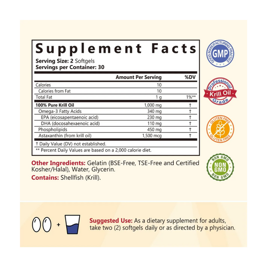 Naturemyst Supred Krill Oil 60 softgels