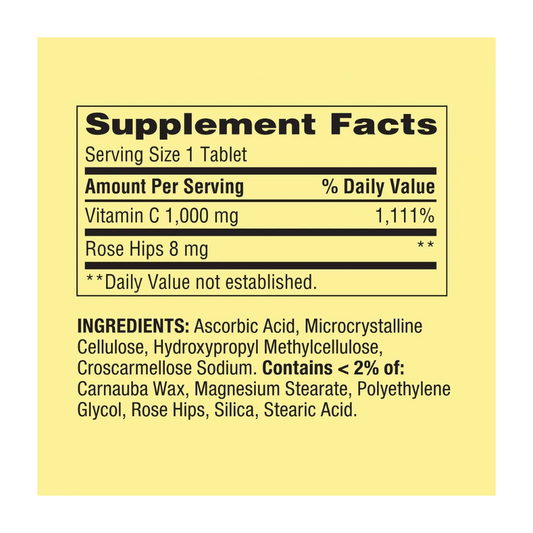Spring Valley Vitamina C 1000mg 500caps