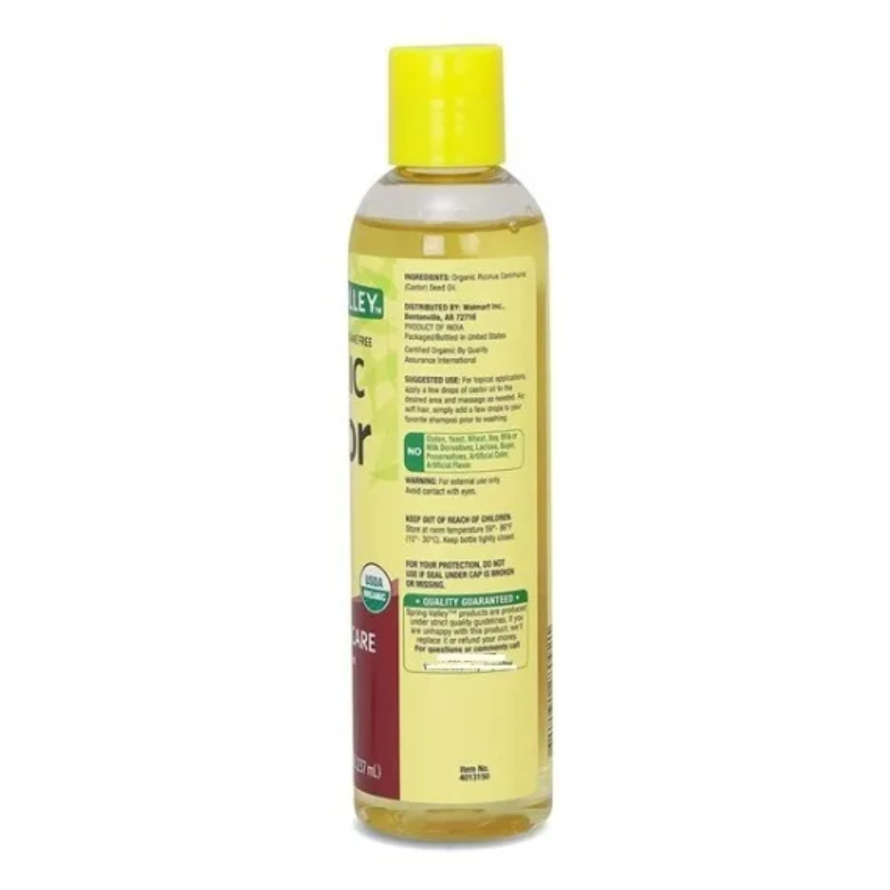 Castor Oil Aceite De Ricino 8oz