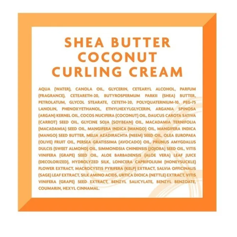 Cantu Coconut Curling Cream Crema Para Definir Rizos Coco