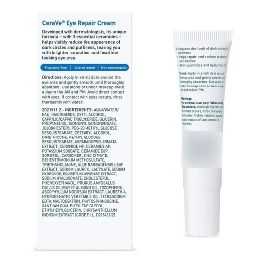 Cerave Eye Repair Cream 0,5 Oz
