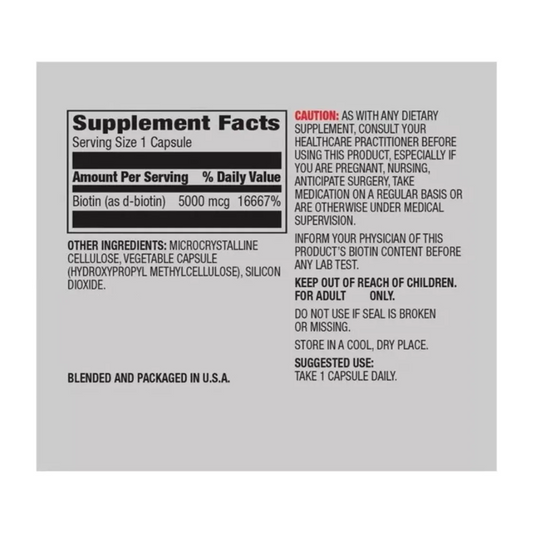Biotina Amazon Elements 130 caps