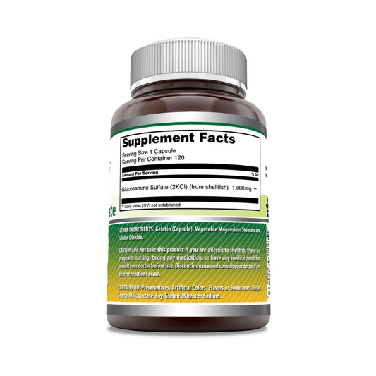 Sulfato De Glucosamina 1000 Mg 120 Cápsulas