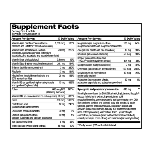 Focus Factor 180 Tabs Cerebro