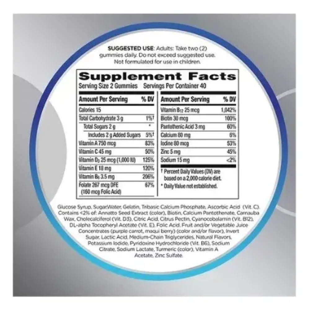 Centrum Multigummies Men 50+
