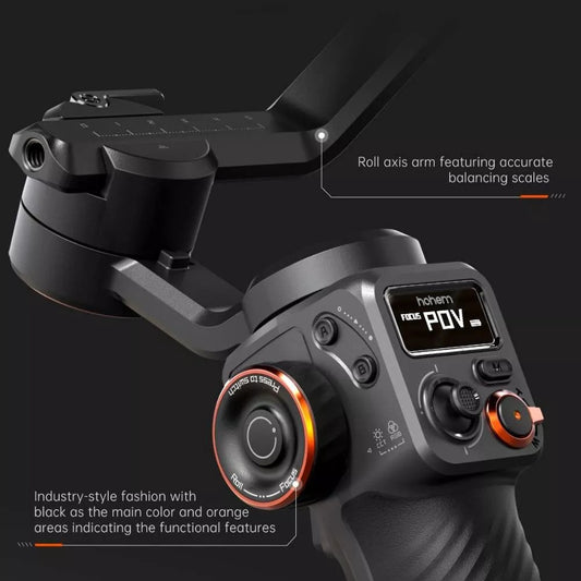 Estabilizador de cardán de 3 ejes Hohem Isteady M6, modelo 2024, color negro