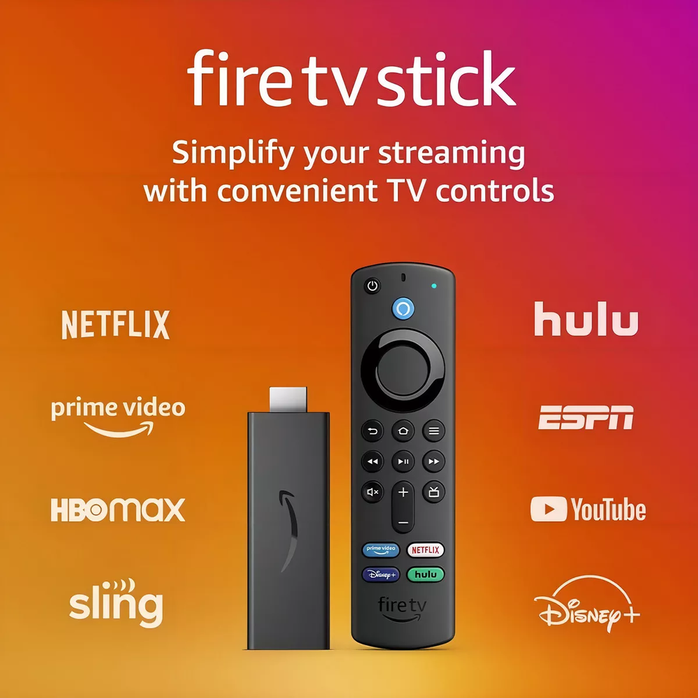 Amazon Fire Tv Stick 3ra Generación 1080p Control Voz