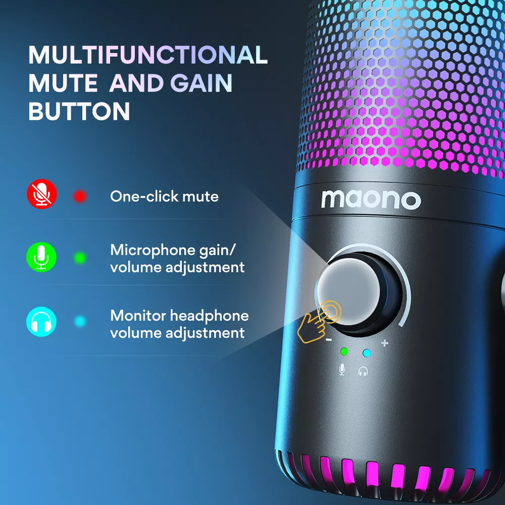 Micrófono Maono Dm30 RGB