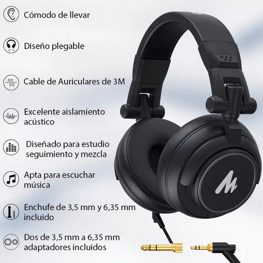 Audífonos Profesional De Estudio Maono Mh601