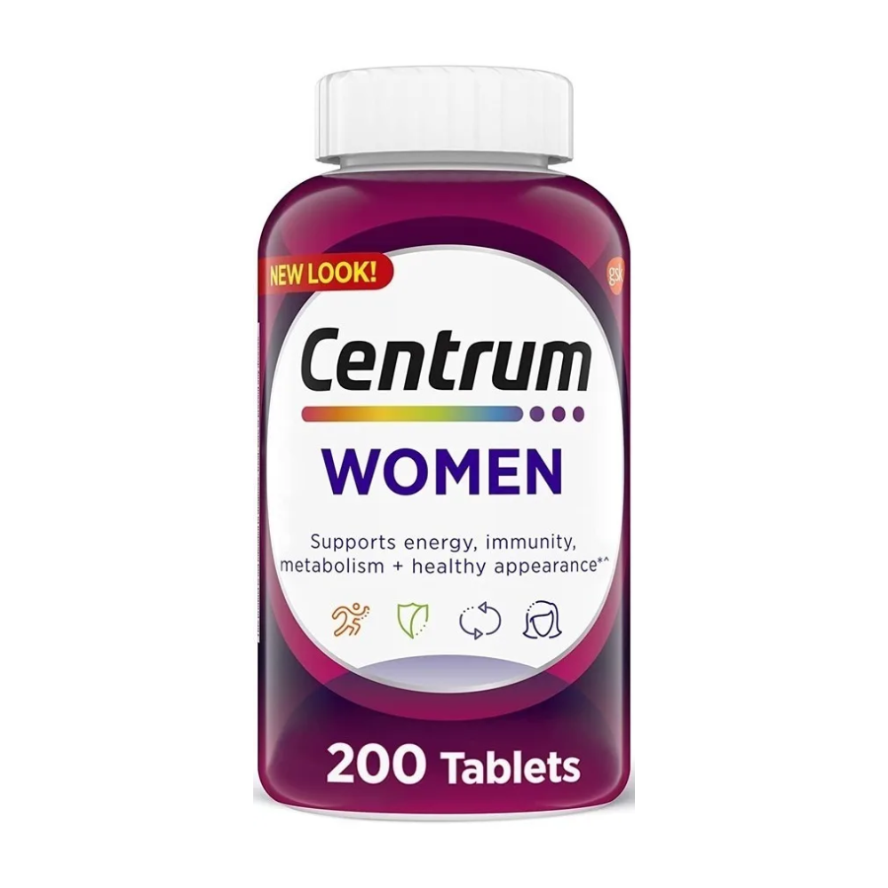 Centrum Women Mujer X 200 Tabs Tarro Gigante Multivitaminas