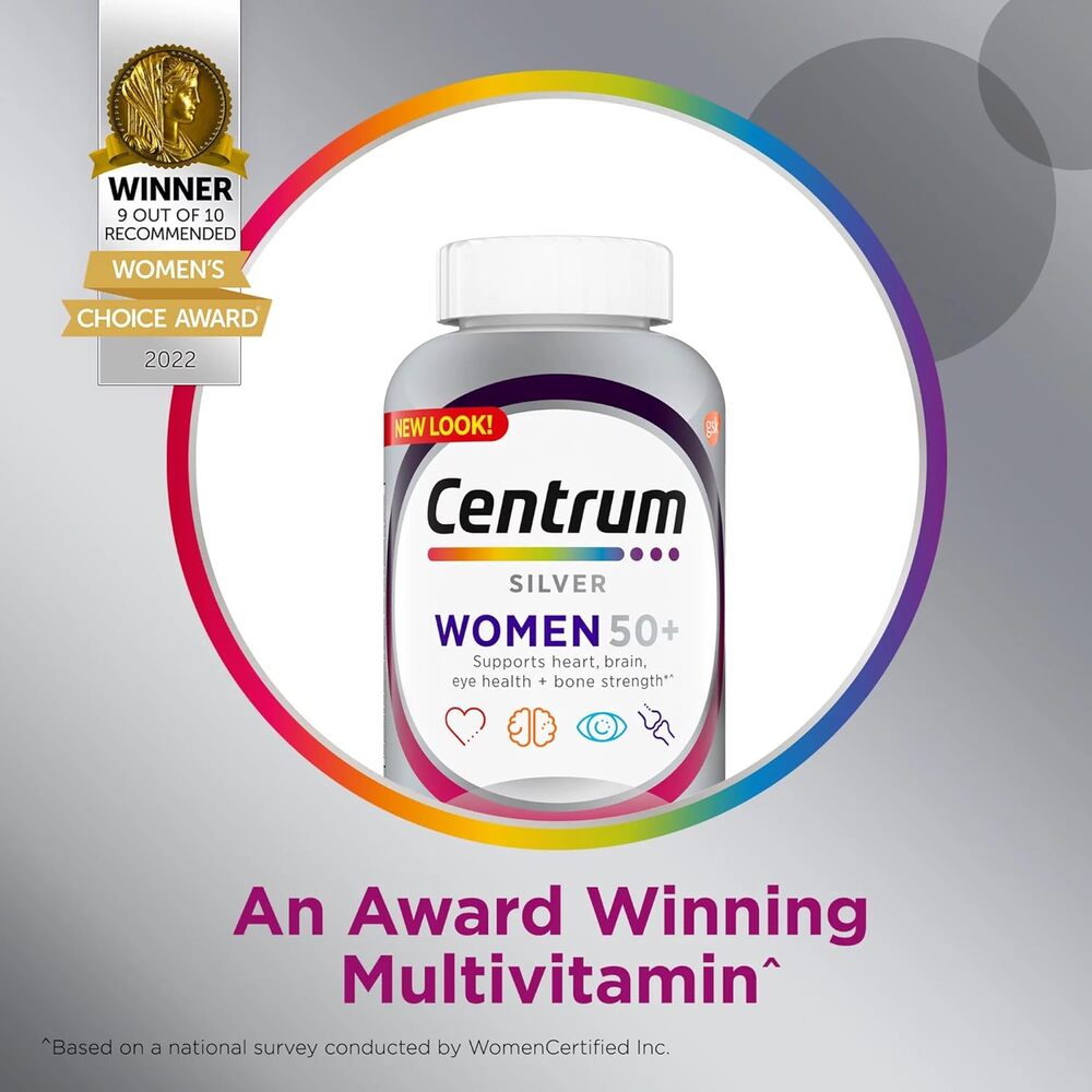 CENTRUM Silver 50+ Mujer 275 Tabletas