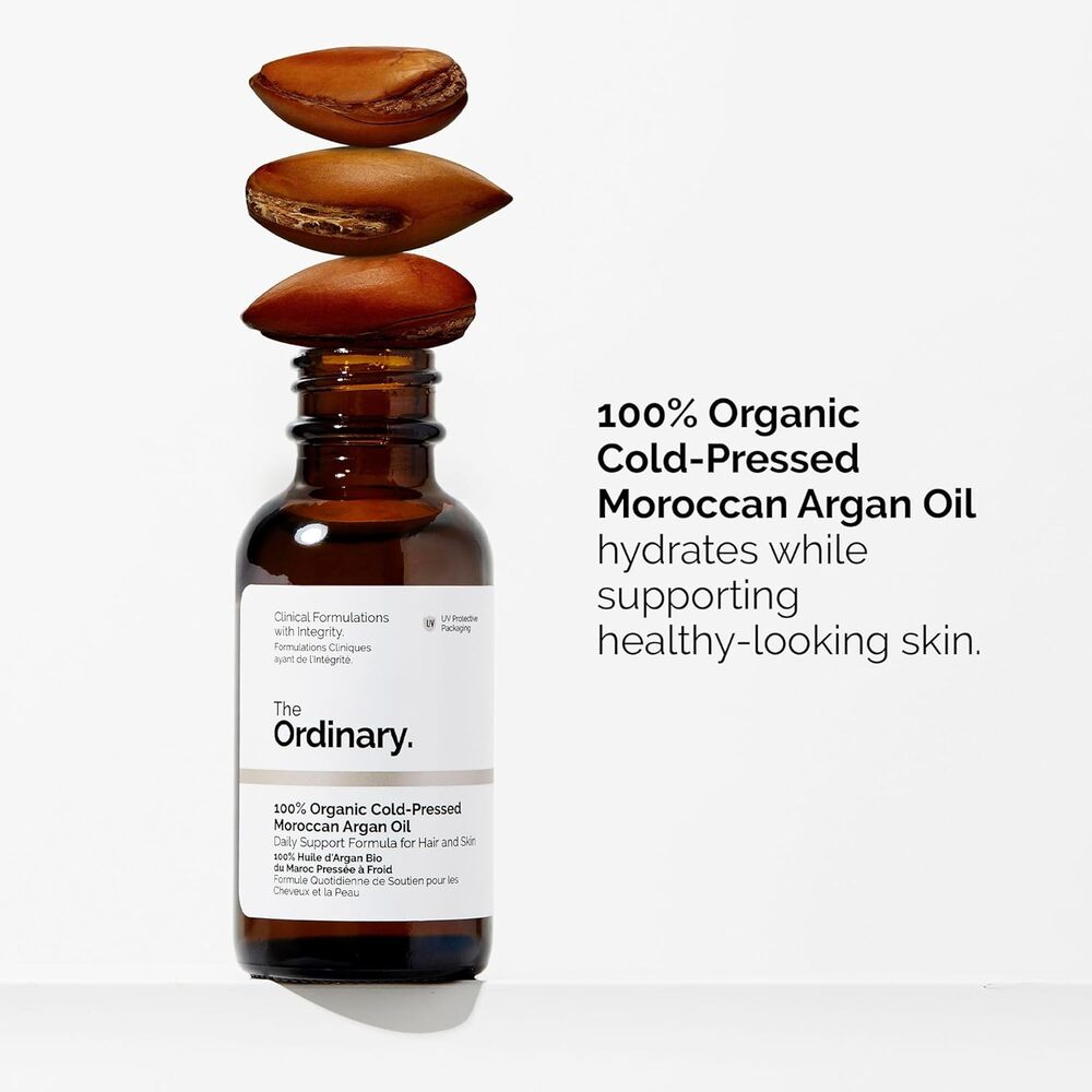 The Ordinary Aceite Facial Argán Marroquí 100% Puro Orgánico 30 ml