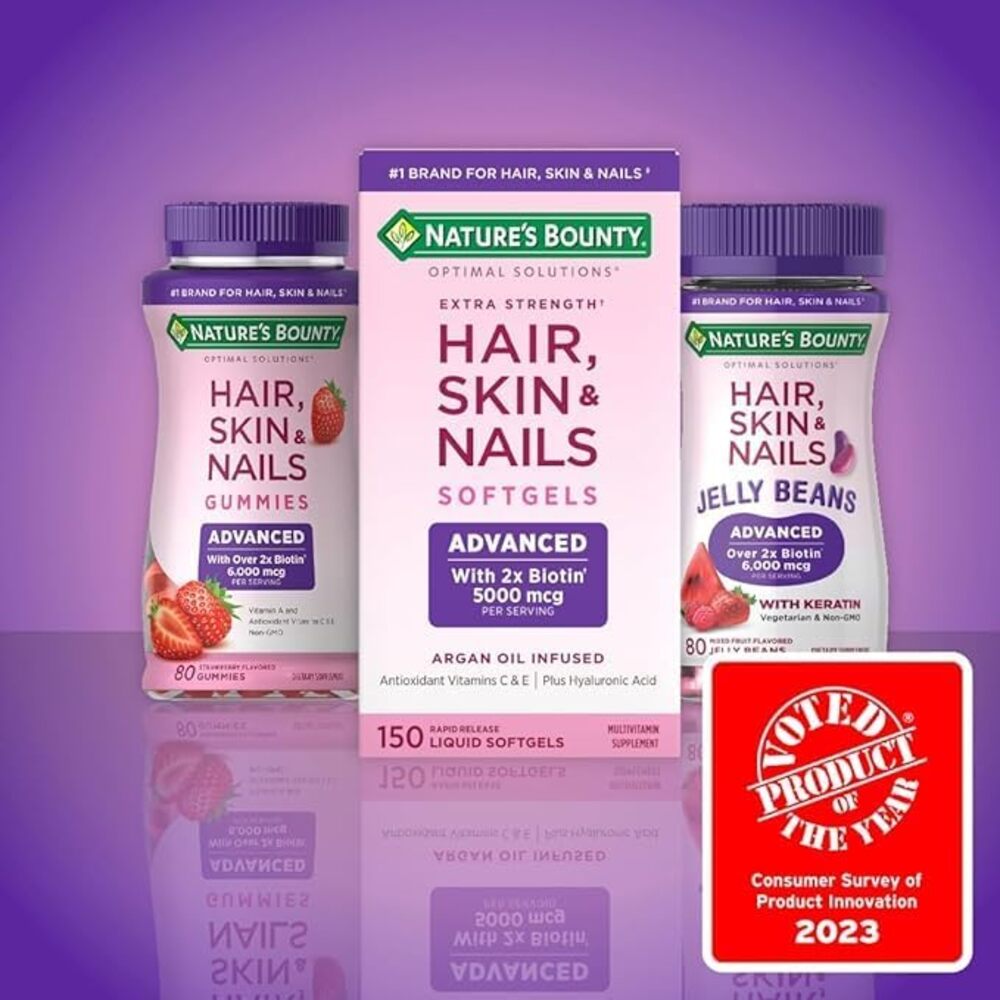 Hair Skin & Nails 230 Gomas NATURE'S BOUNTY